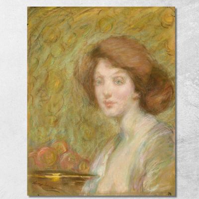 Peach Bloom Alice Pike Barney apb93 canvas print 