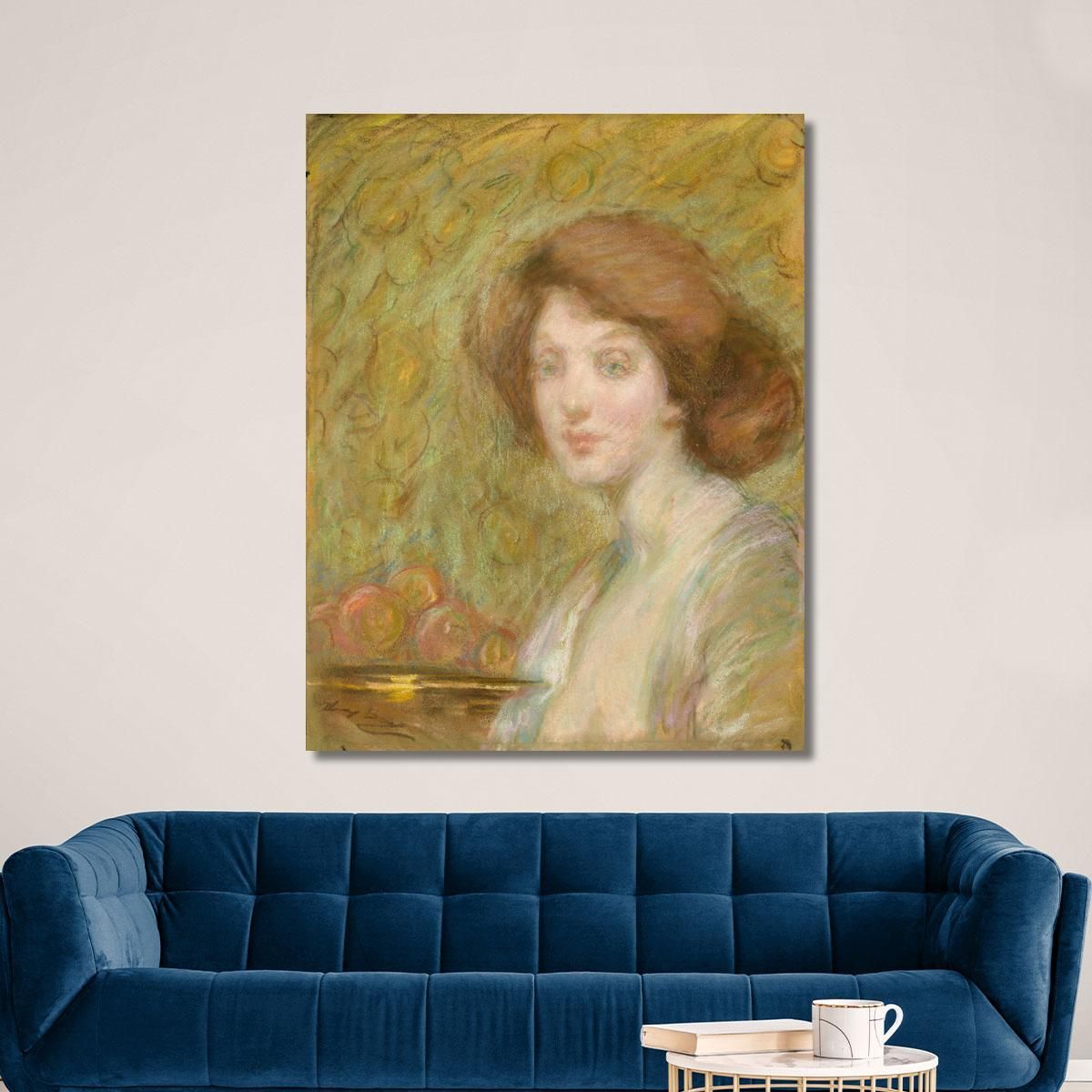 Peach Bloom Alice Pike Barney apb93 canvas print 