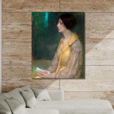 The Letter Alice Pike Barney apb115 canvas print 