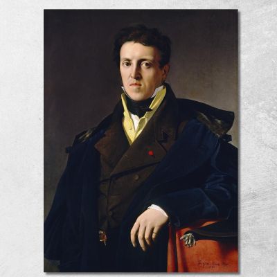 Marcotte D'Argenteuil Jean Auguste Dominique Ingres jad22 canvas print 