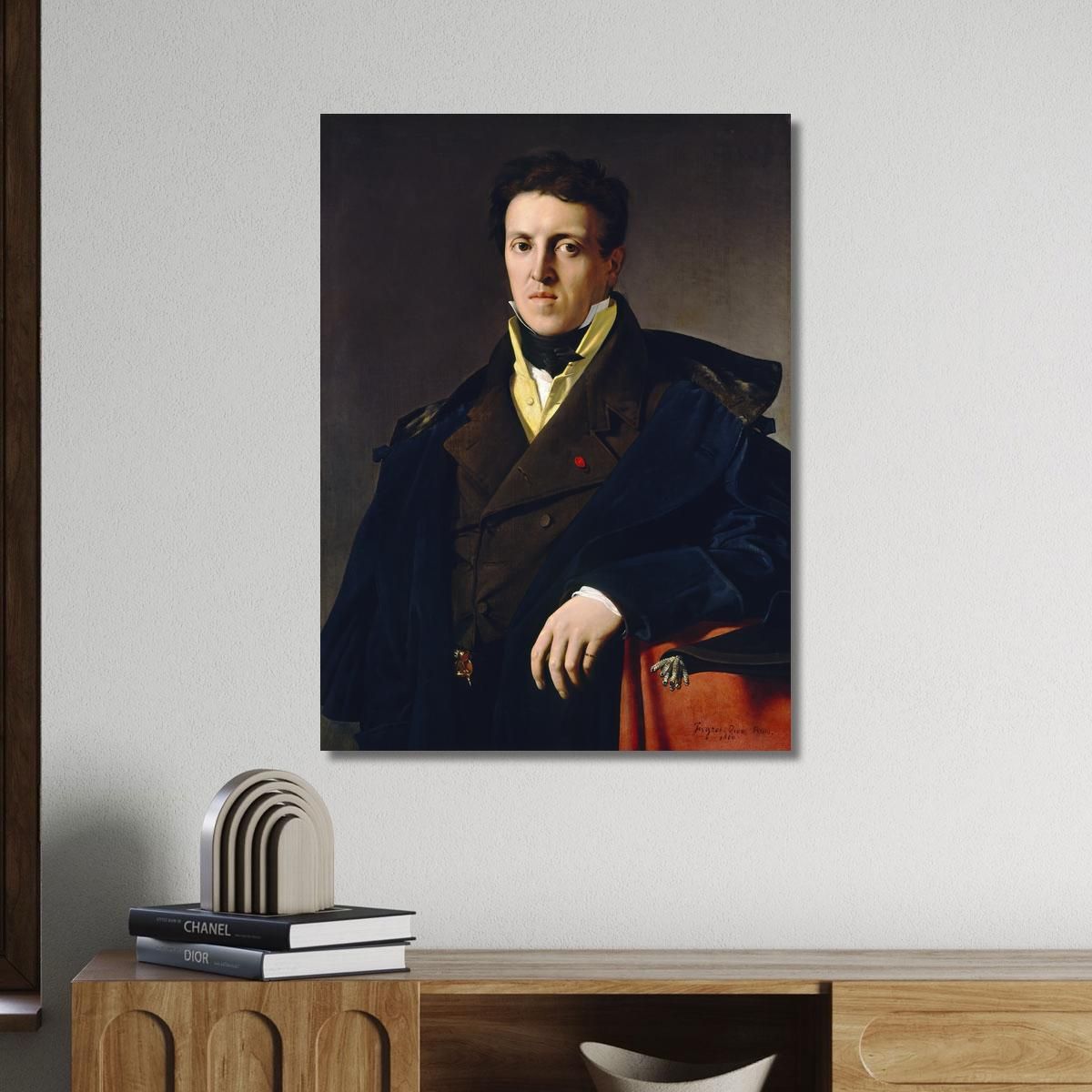 Marcotte D'Argenteuil Jean Auguste Dominique Ingres jad22 canvas print 