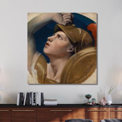 Mars Jean Auguste Dominique Ingres jad23 canvas print 