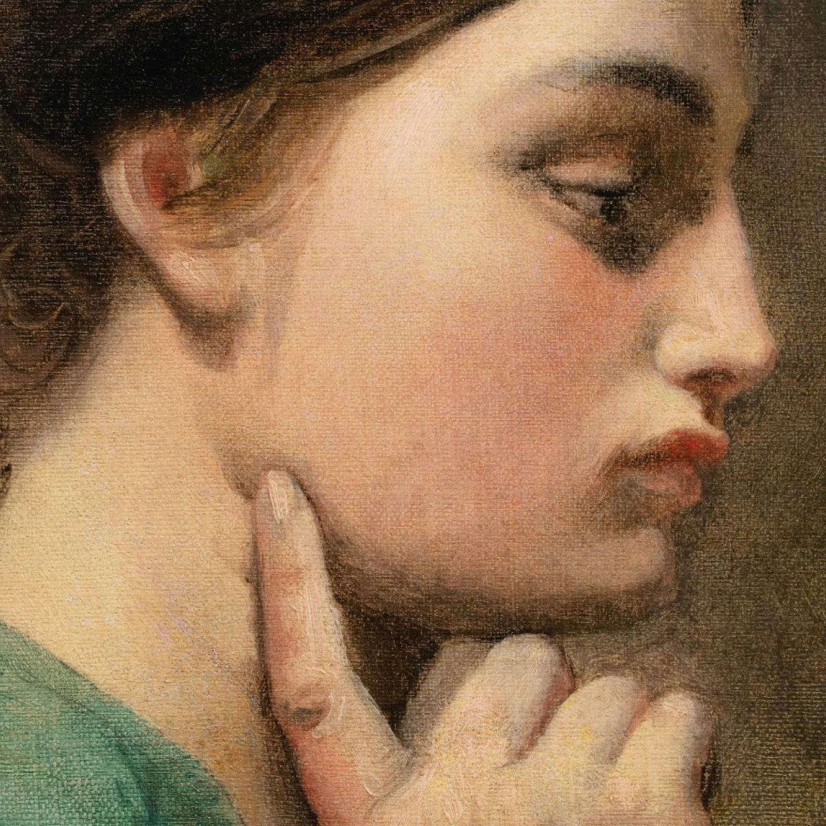 Odyssey Study Of The Figure For The Apotheosis By Homer Jean Auguste Dominique Ingres jad26 canvas print