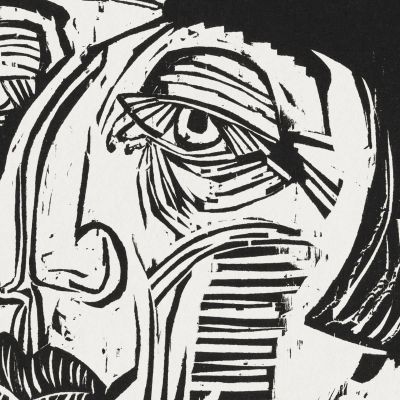Annette Kolb 1926 Ernst Ludwig Kirchner elk3 canvas print