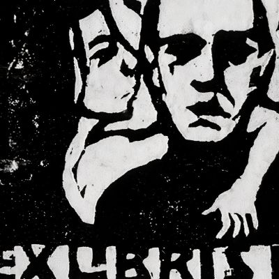 Ex Libris E Backhausen Iii Ernst Ludwig Kirchner elk45 canvas print