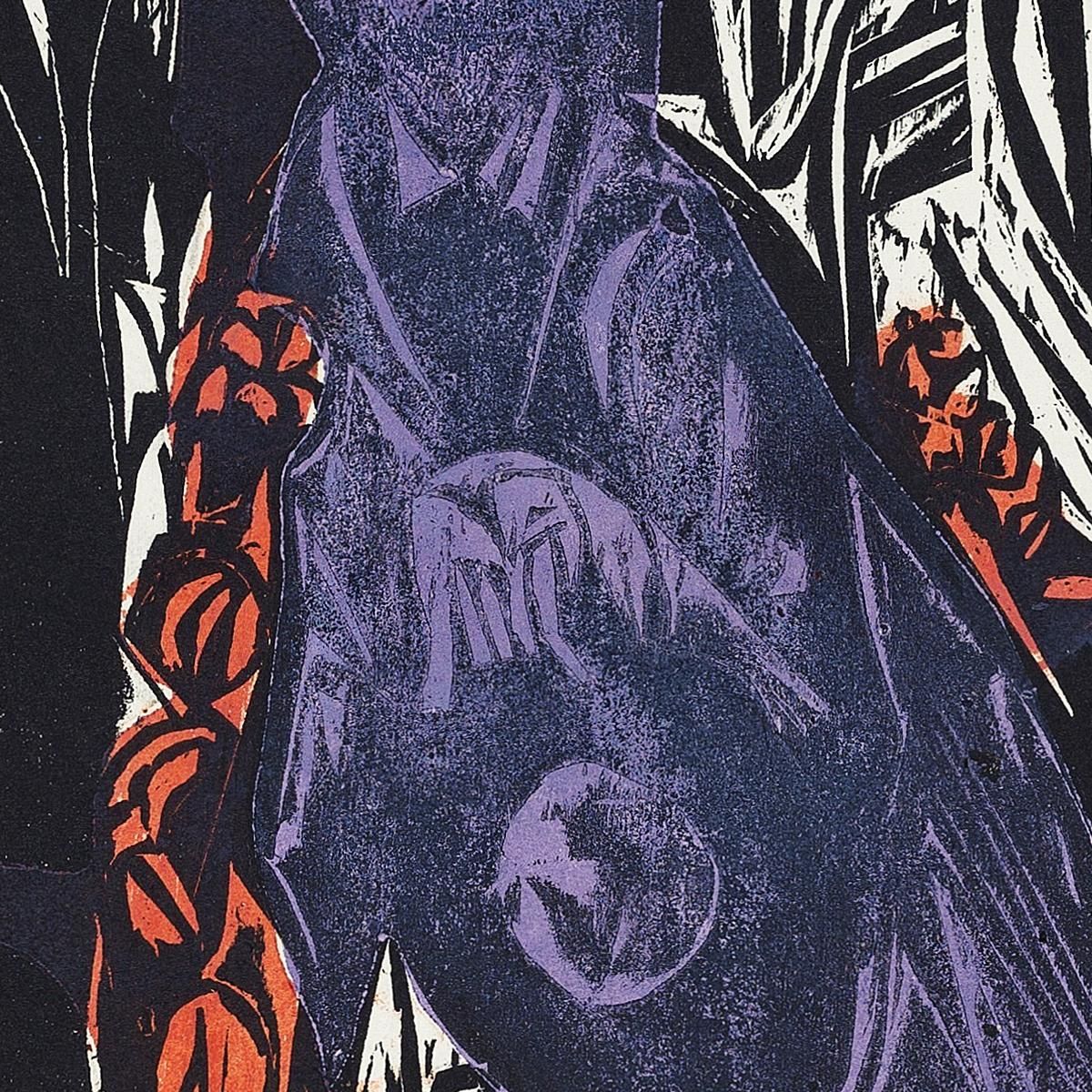 Peter Schlemihl S Wondrous Story The Sale Of His Shadow 1915 Ernst Ludwig Kirchner elk99 canvas print