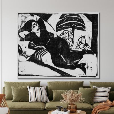 Rest Calm Ernst Ludwig Kirchner elk110 canvas print 