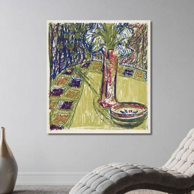 Still Life 1907 Ernst Ludwig Kirchner elk123 canvas print 