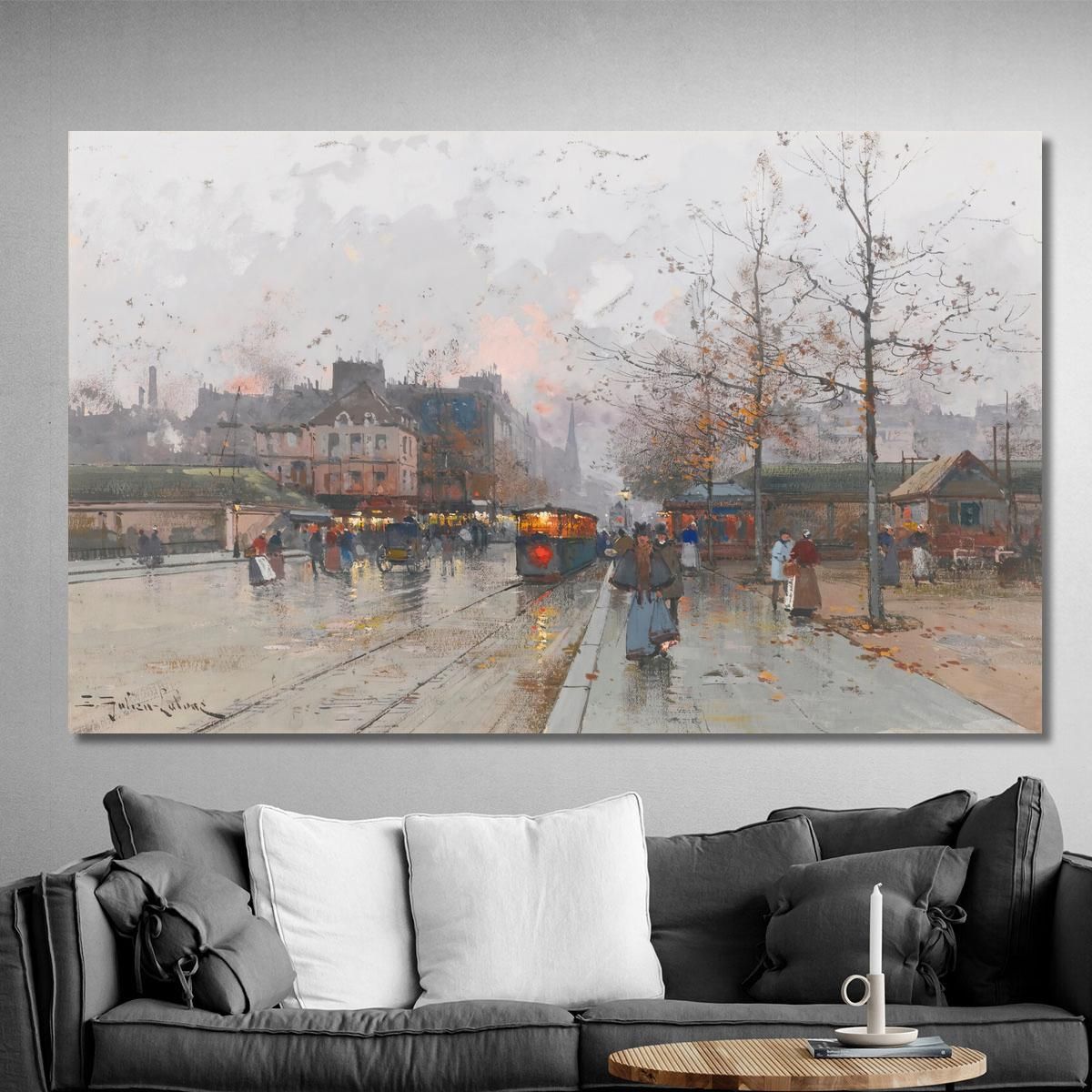 Chatillon Gate Eugène Galien-Laloue egl59 canvas print 