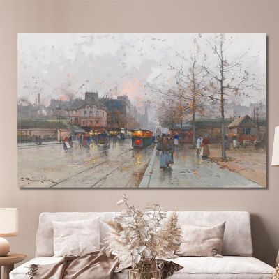 Chatillon Gate Eugène Galien-Laloue egl59 canvas print 