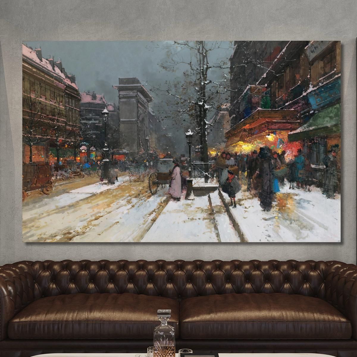 Saint-Denis Gate Paris Eugène Galien-Laloue egl60 canvas print 