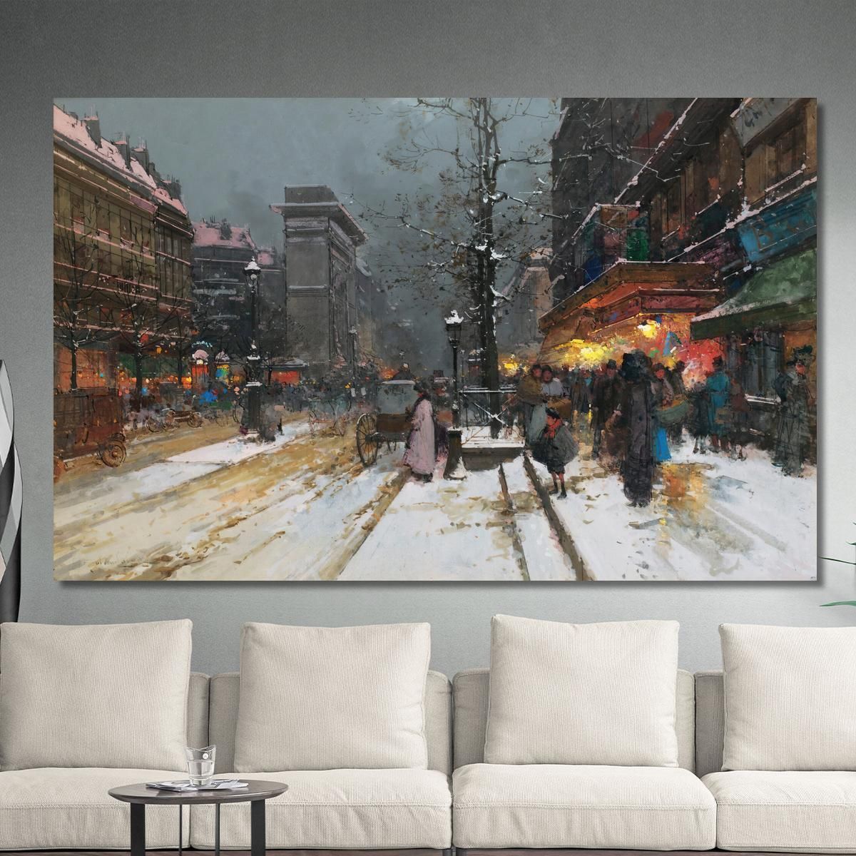 Saint-Denis Gate Paris Eugène Galien-Laloue egl60 canvas print 