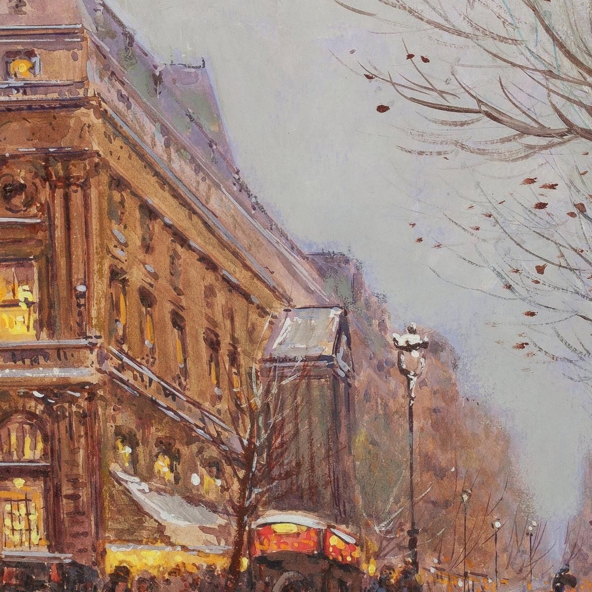 Renaissance Theatre Eugène Galien-Laloue egl72 canvas print