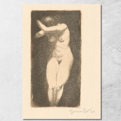 Akt 2 Mikuláš Galanda mgl4 canvas print 