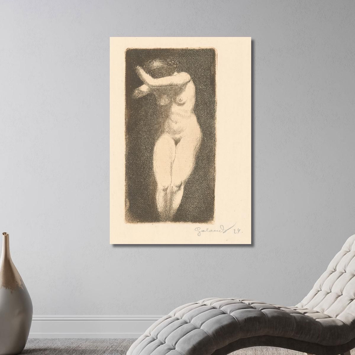 Akt 2 Mikuláš Galanda mgl4 canvas print 