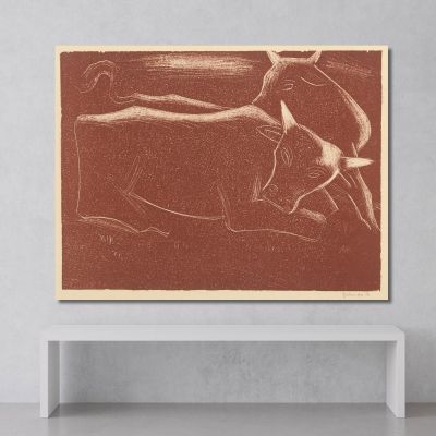 Cows Mikuláš Galanda mgl19 canvas print 