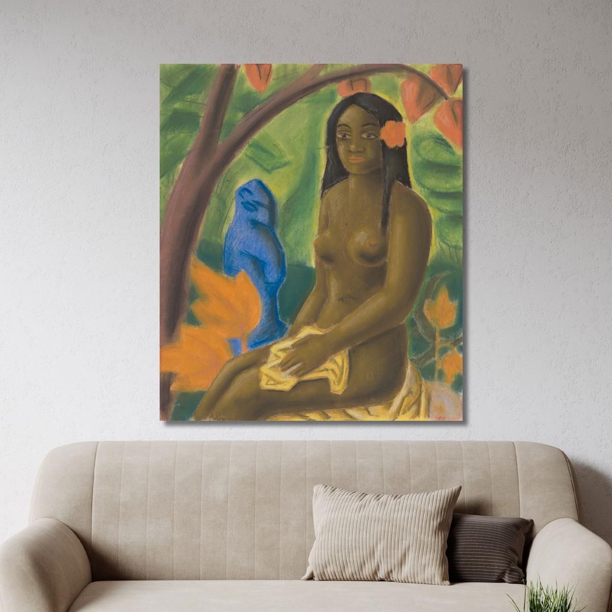 Girl From Tahiti Mikuláš Galanda mgl34 canvas print 