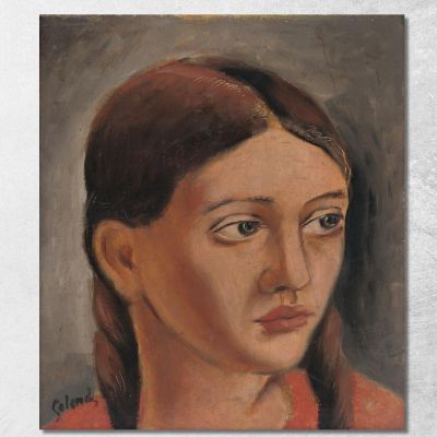 Girl'S Head 2 Mikuláš Galanda mgl37 canvas print 