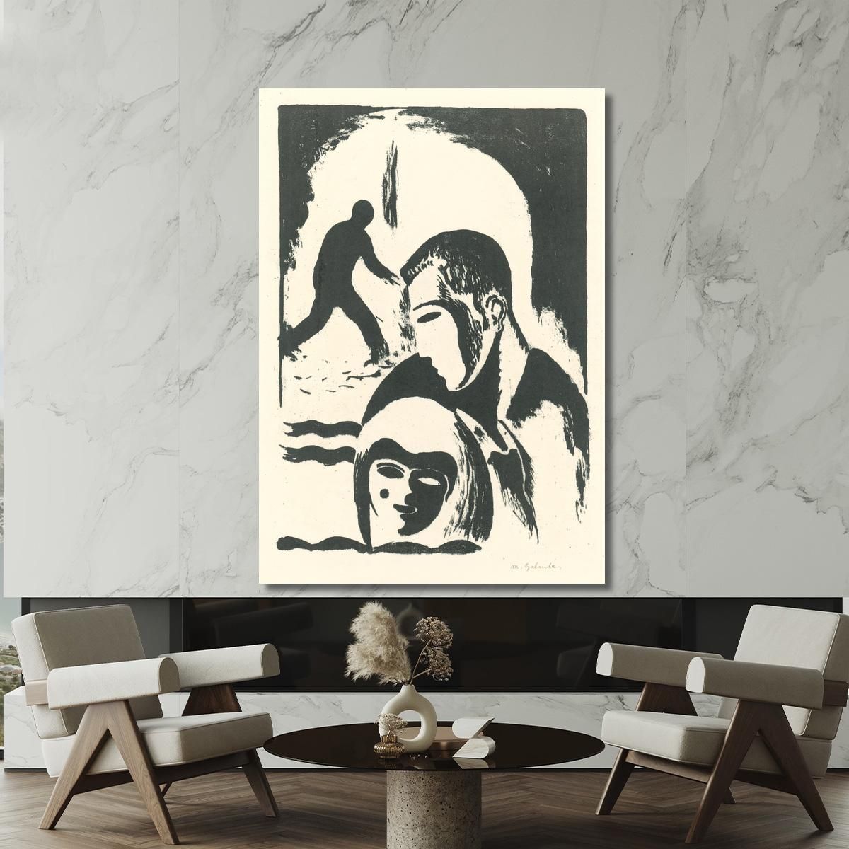 Lovers Mikuláš Galanda mgl73 canvas print 