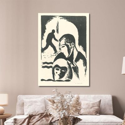 Lovers Mikuláš Galanda mgl73 canvas print 