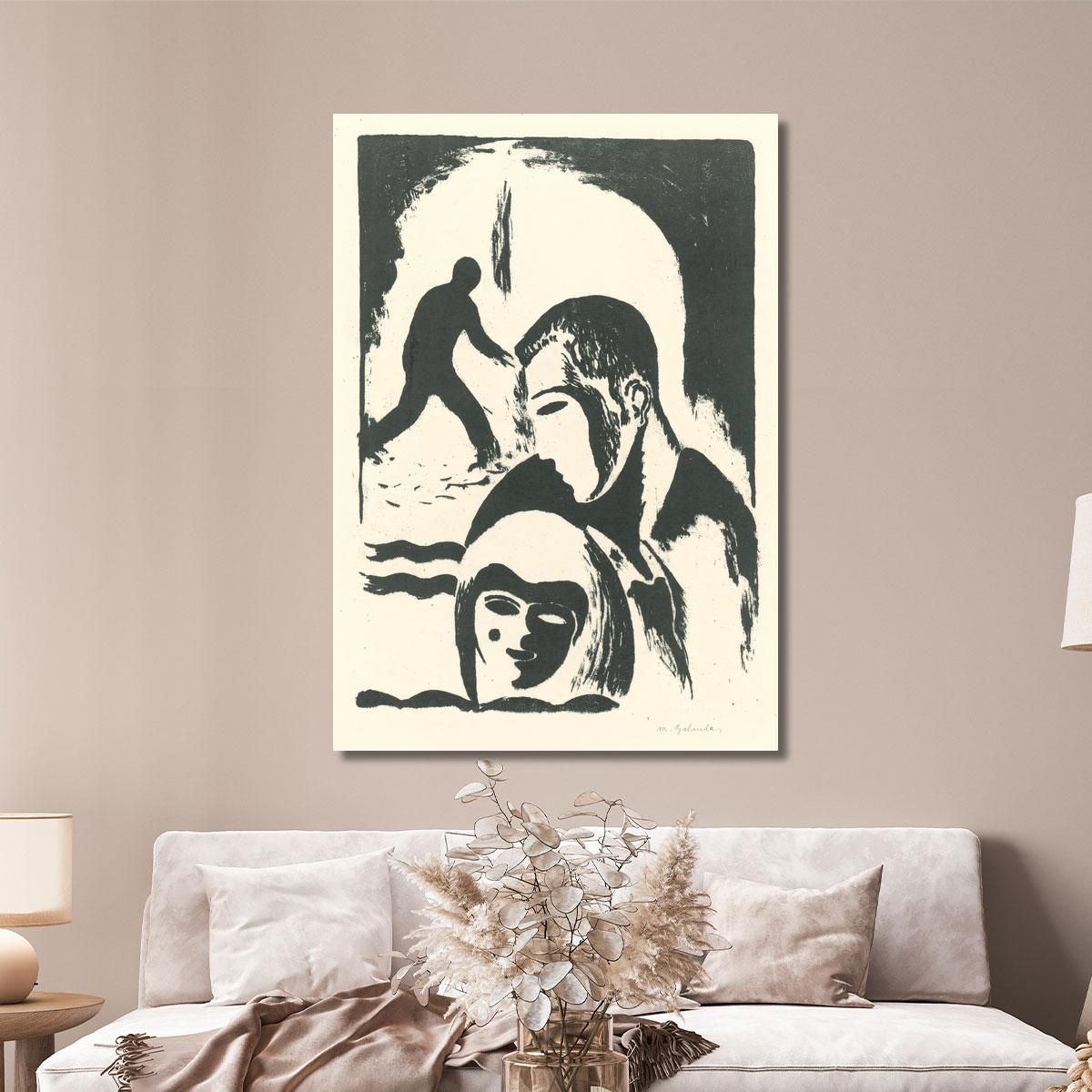 Lovers Mikuláš Galanda mgl73 canvas print 