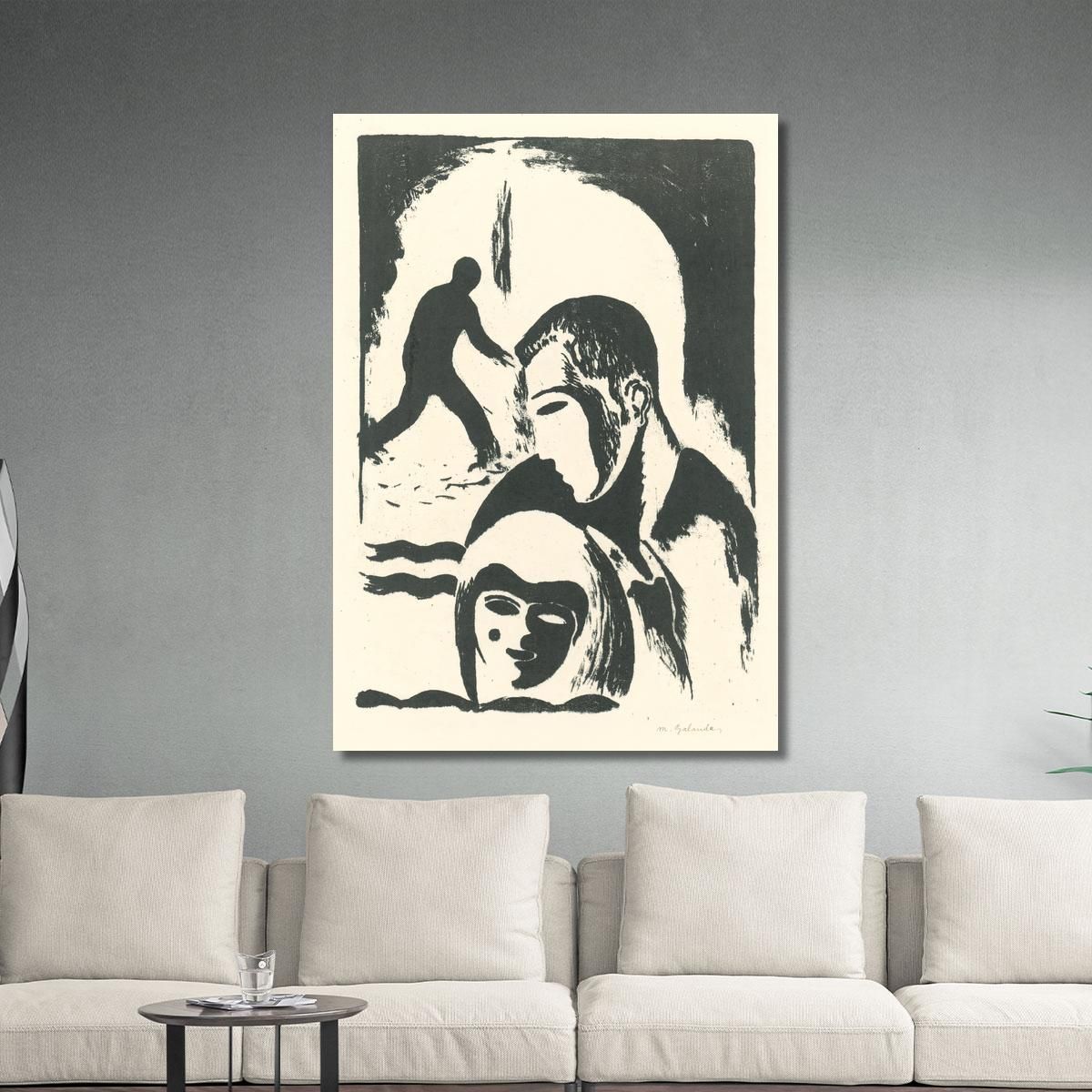 Lovers Mikuláš Galanda mgl73 canvas print 