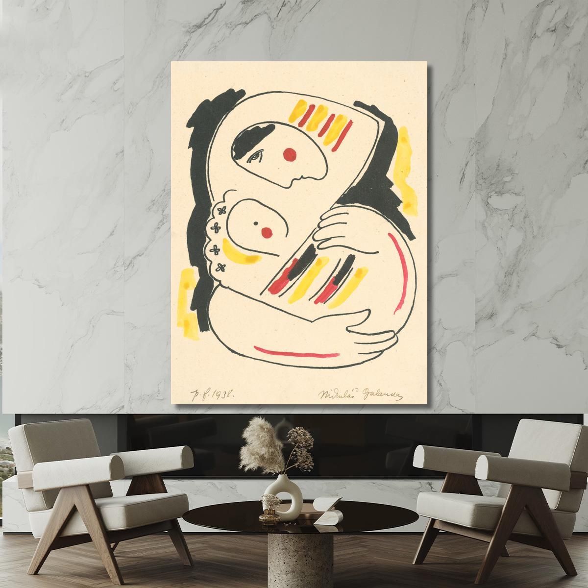 P.F.1938 Mikuláš Galanda mgl86 canvas print 