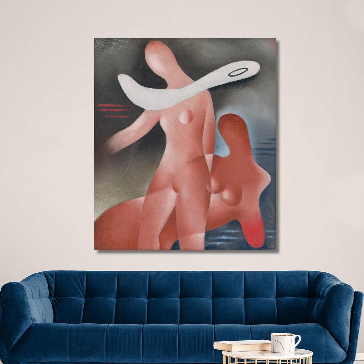 Two Women Mikuláš Galanda mgl127 canvas print 