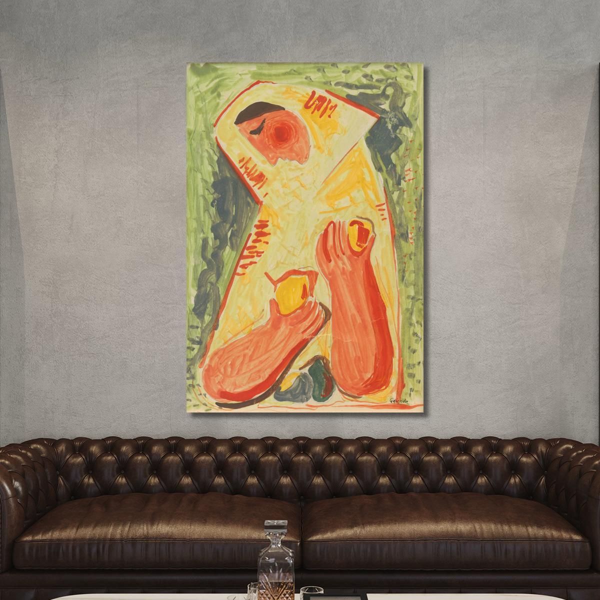 Woman With Fruits Mikuláš Galanda mgl144 canvas print 