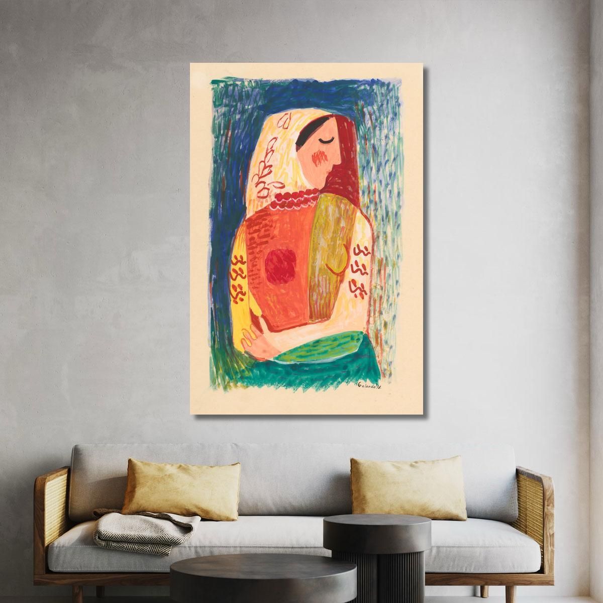 Woman Mikuláš Galanda mgl146 canvas print 