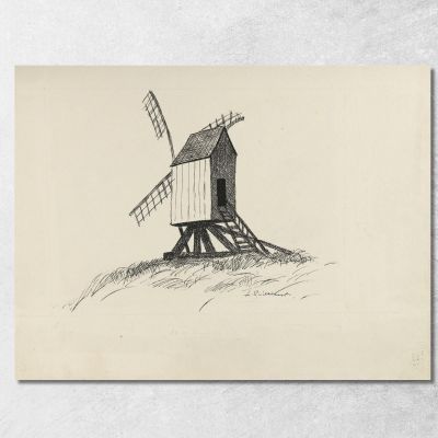 At The Time Nanette Was Lost 6 Léon Spilliaert lsp4 canvas print 