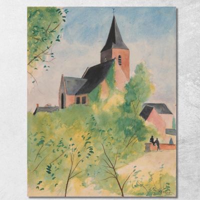 At The Time Nanette Was Lost Pl. 2 Léon Spilliaert lsp7 canvas print 