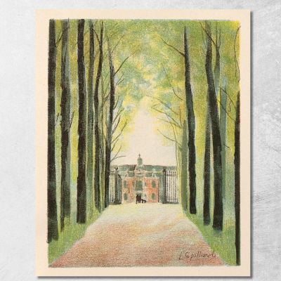 At The Time Nanette Was Lost Pl. 3 Léon Spilliaert lsp8 canvas print 