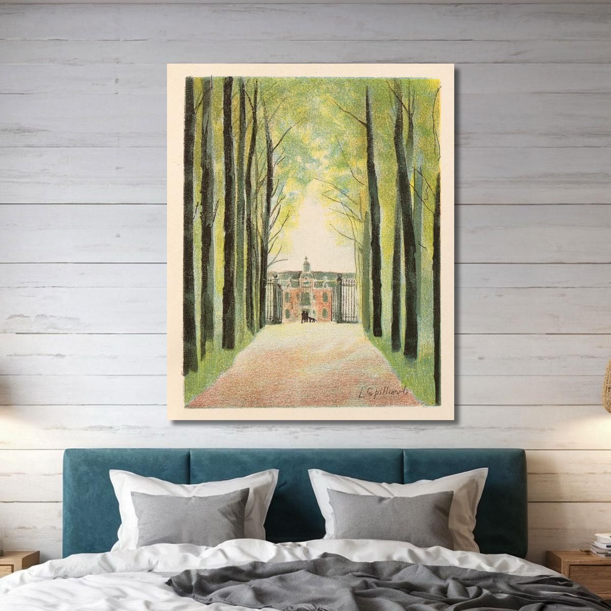 At The Time Nanette Was Lost Pl. 3 Léon Spilliaert lsp8 canvas print 