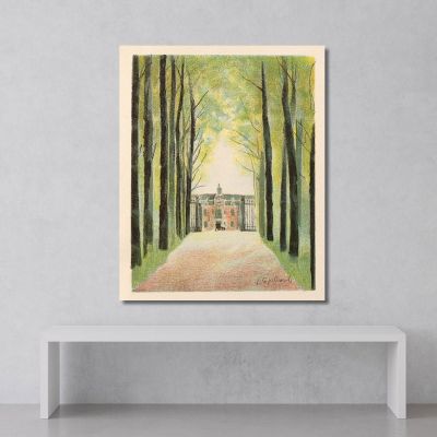 At The Time Nanette Was Lost Pl. 3 Léon Spilliaert lsp8 canvas print 
