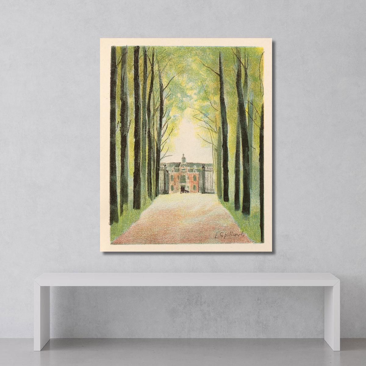 At The Time Nanette Was Lost Pl. 3 Léon Spilliaert lsp8 canvas print 