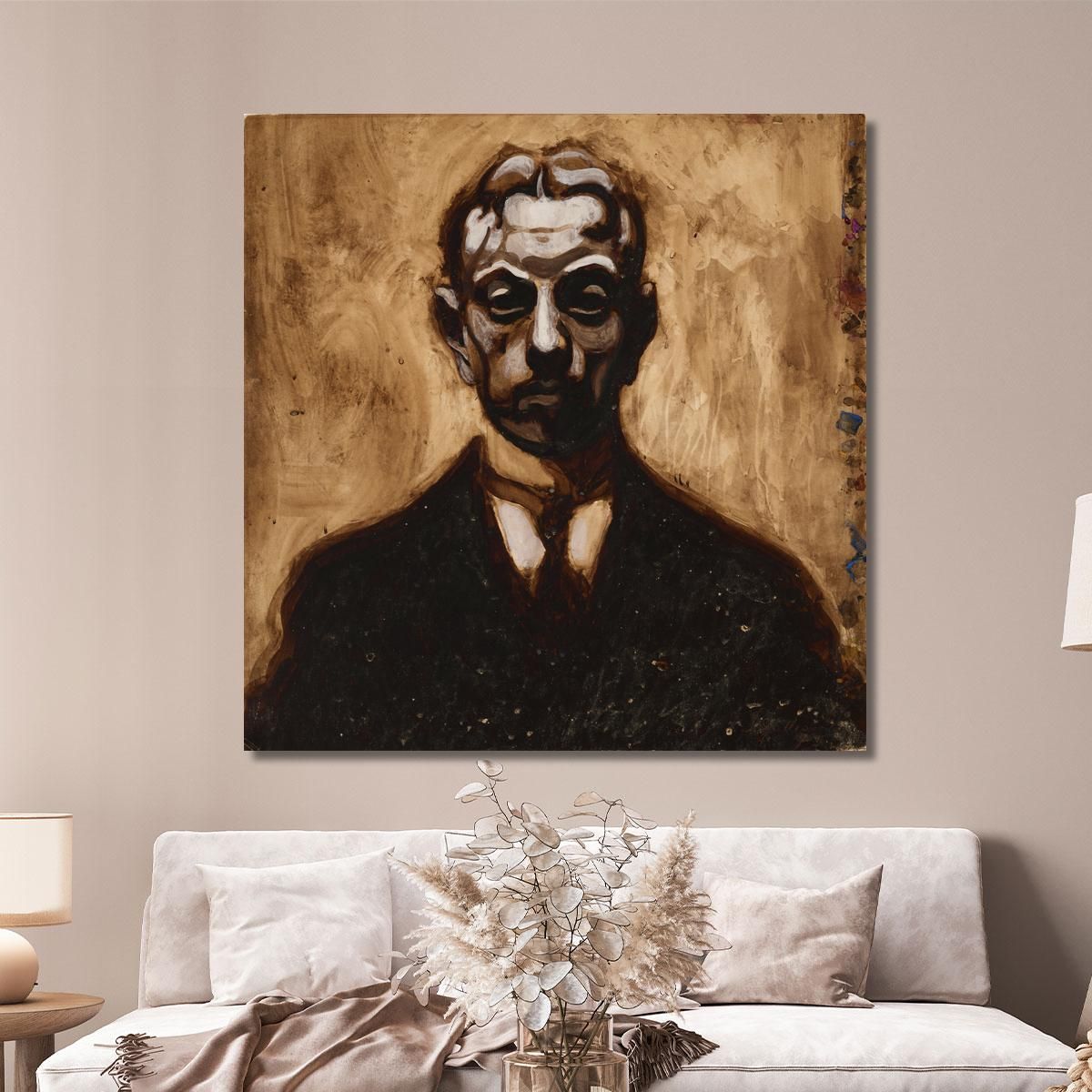 Self-Portrait Léon Spilliaert lsp11 canvas print 