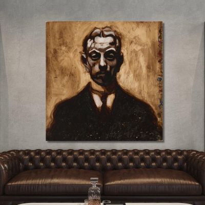 Self-Portrait Léon Spilliaert lsp11 canvas print 
