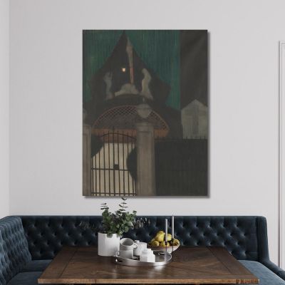 Calvary And Purgatory To The East Léon Spilliaert lsp22 canvas print 