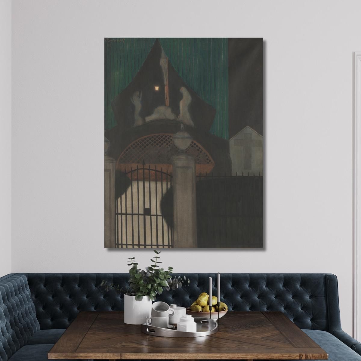 Calvary And Purgatory To The East Léon Spilliaert lsp22 canvas print 
