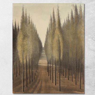 The Fire Alley Léon Spilliaert lsp26 canvas print 