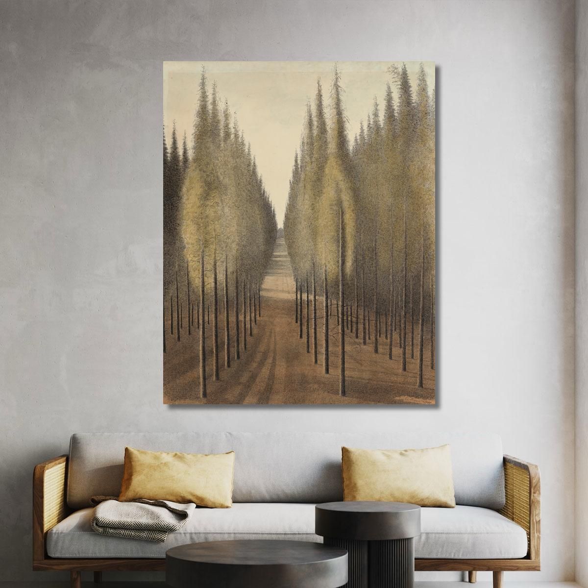 The Fire Alley Léon Spilliaert lsp26 canvas print 