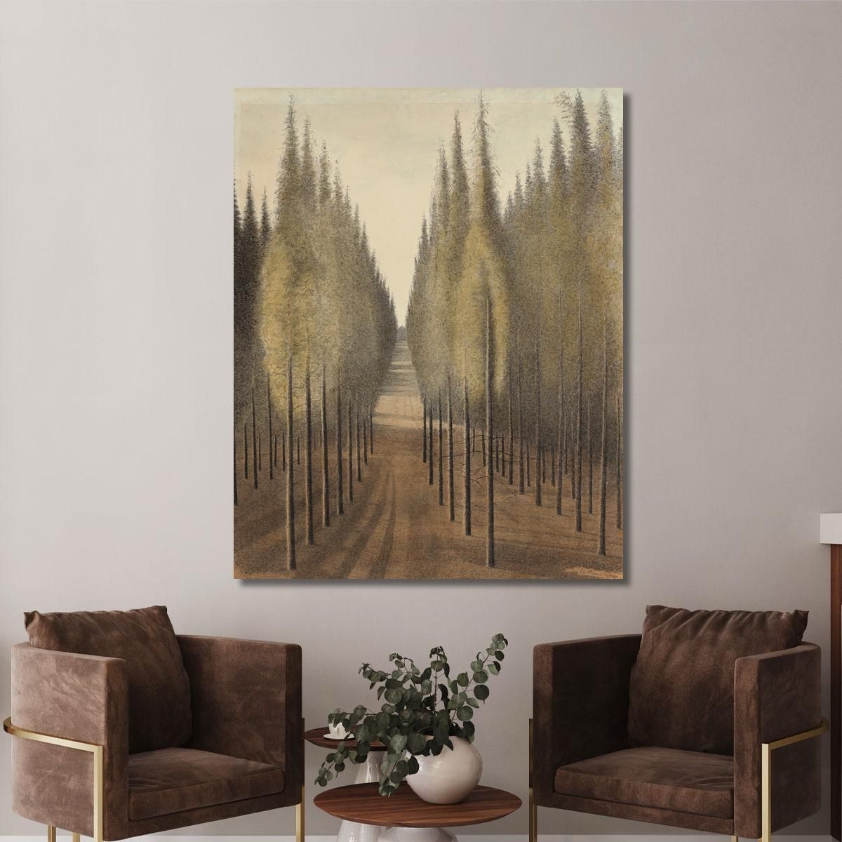 The Fire Alley Léon Spilliaert lsp26 canvas print 