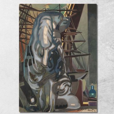 The Porcelain Dog Léon Spilliaert lsp30 canvas print 