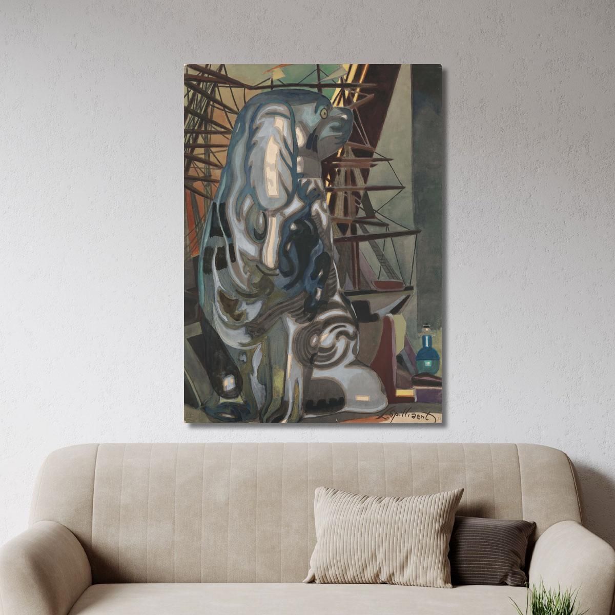 The Porcelain Dog Léon Spilliaert lsp30 canvas print 