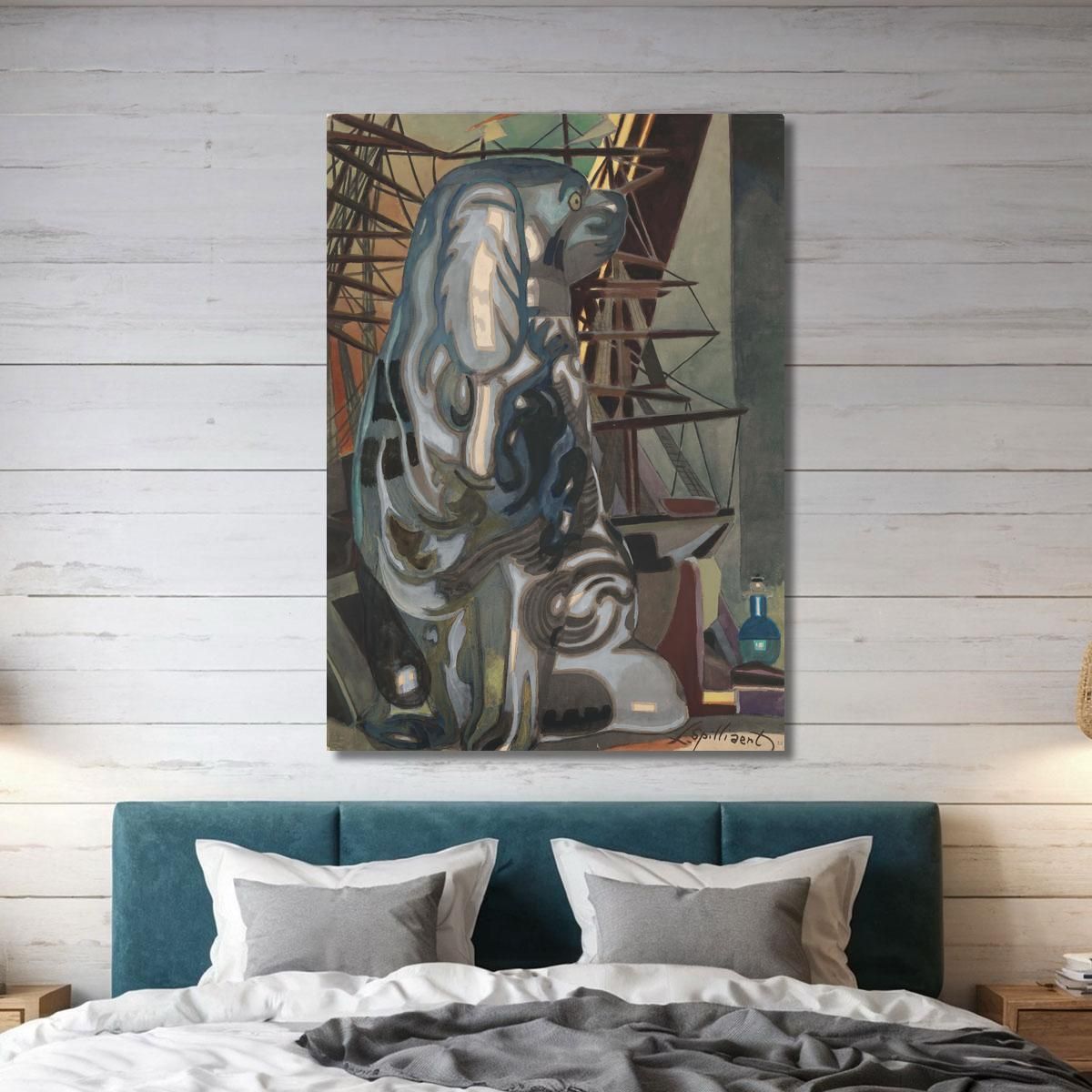 The Porcelain Dog Léon Spilliaert lsp30 canvas print 