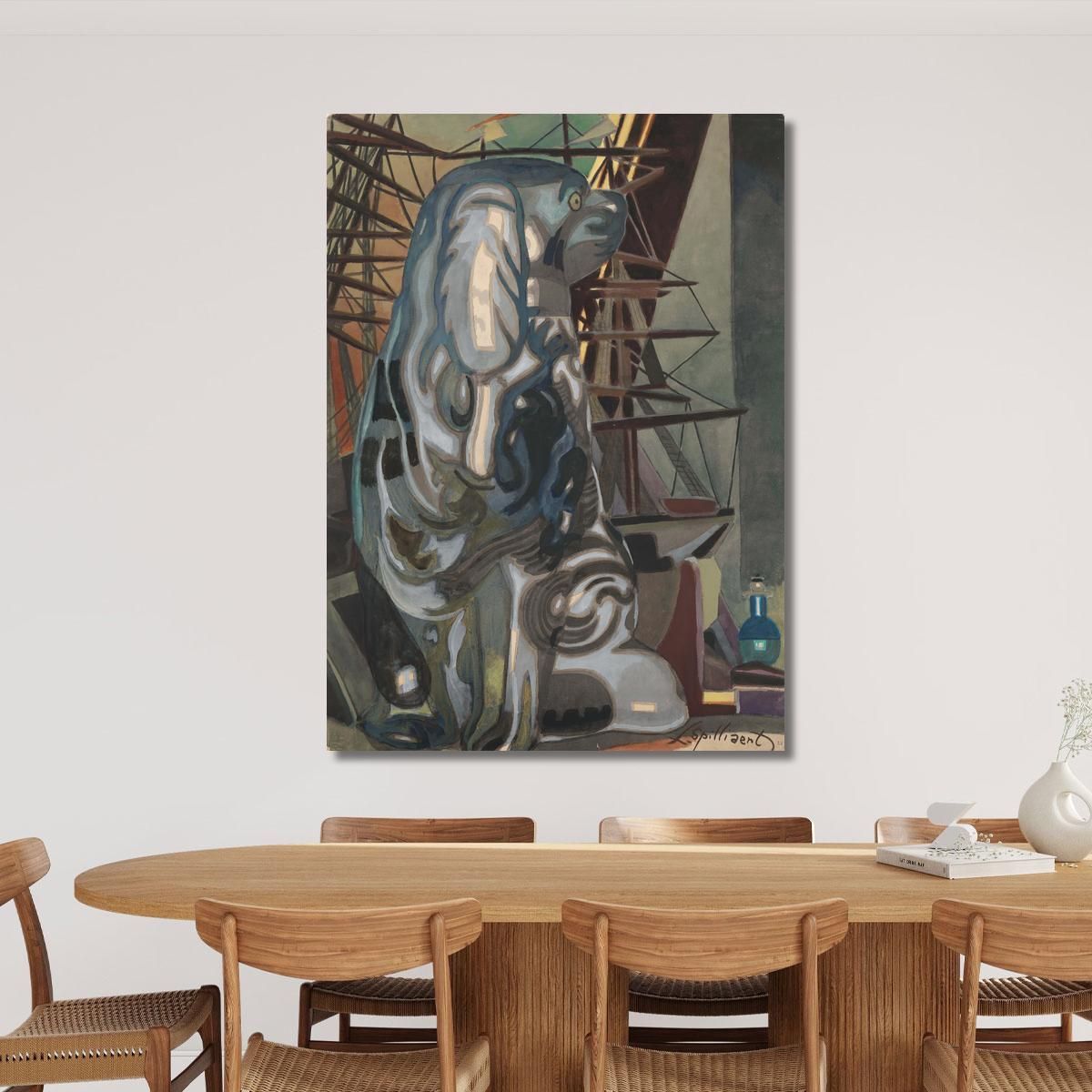 The Porcelain Dog Léon Spilliaert lsp30 canvas print 