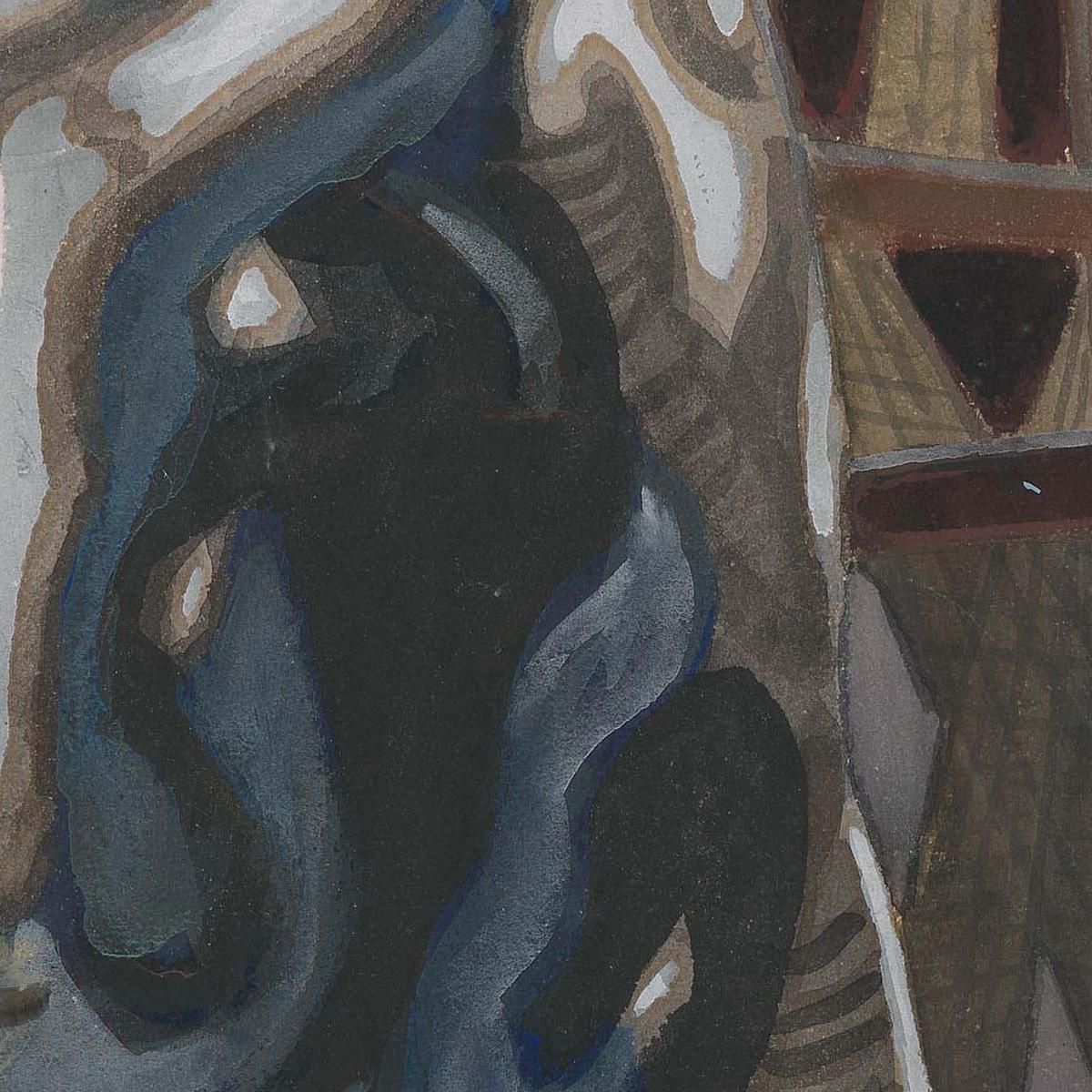 The Porcelain Dog Léon Spilliaert lsp30 canvas print