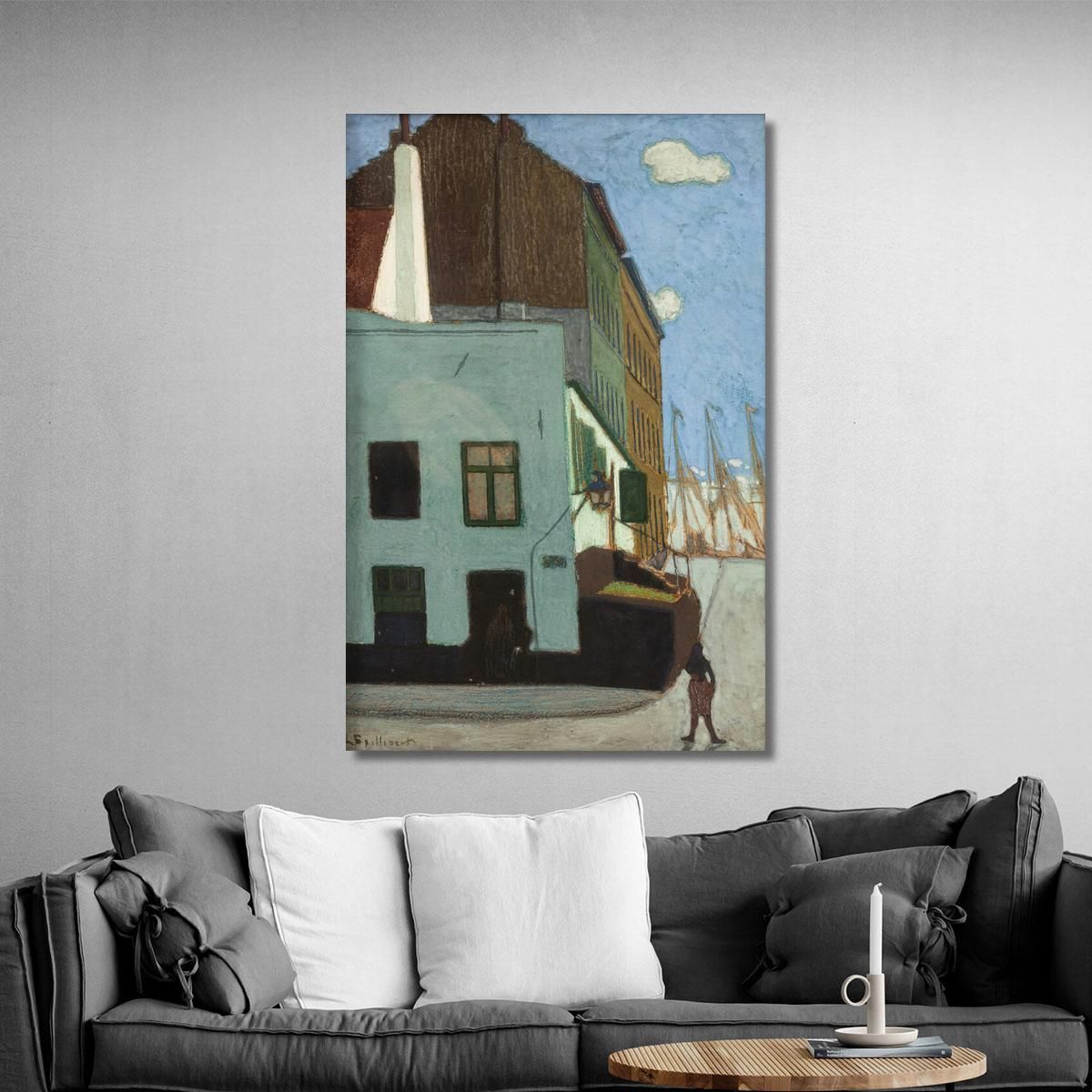 The Pulpit Ostend Léon Spilliaert lsp31 canvas print 
