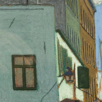 The Pulpit Ostend Léon Spilliaert lsp31 canvas print